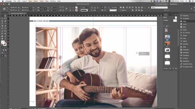 קורס אינדיזיין שיעור 6 כפולת מגזין