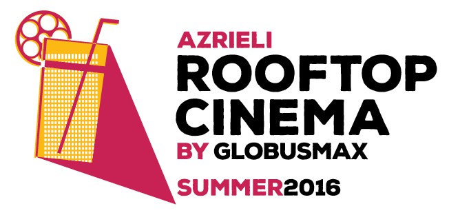 לוגו rooftop cinema בעיצוב רבקה יברוב