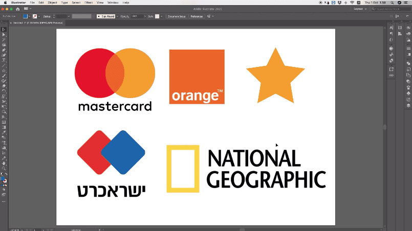 קורס אילוסטרייטור למעצבים סטודיו קלאס